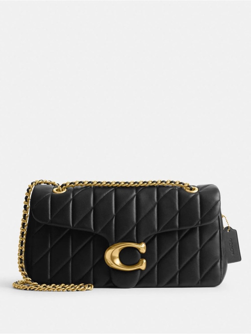 Coach Tabby Shoulder Bag 33 With Quilting Black